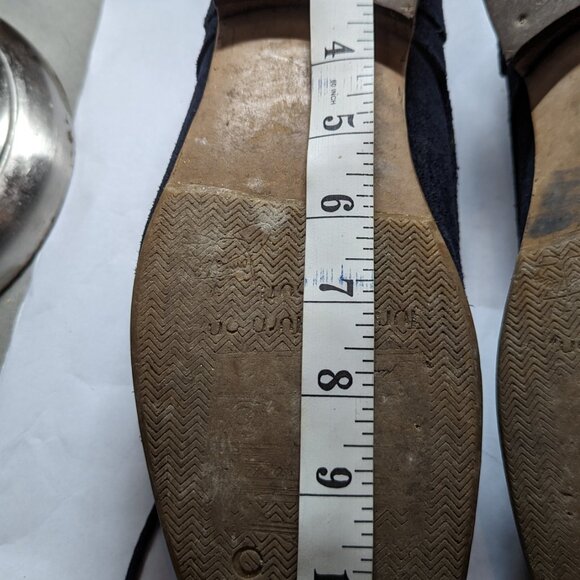 CBC Radio Fluevog Blue Suede - Picture 5 of 8